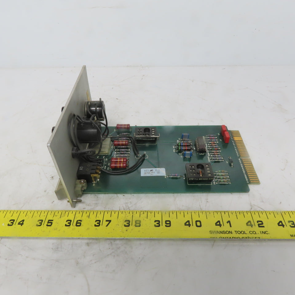 Cerutti RE51040 Reel Change Control Circuit Board / Card Parts of Repair