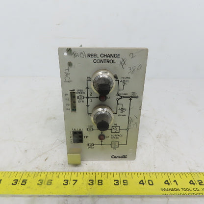 Cerutti RE51040 Reel Change Control Circuit Board / Card Parts of Repair