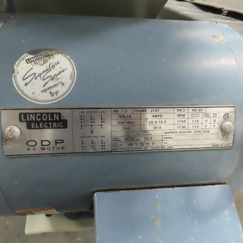 AEC / Nelmar G1012P1 7.5Hp 480V 3Ph Plastic Recycle Granulator 12" x 10" Intake