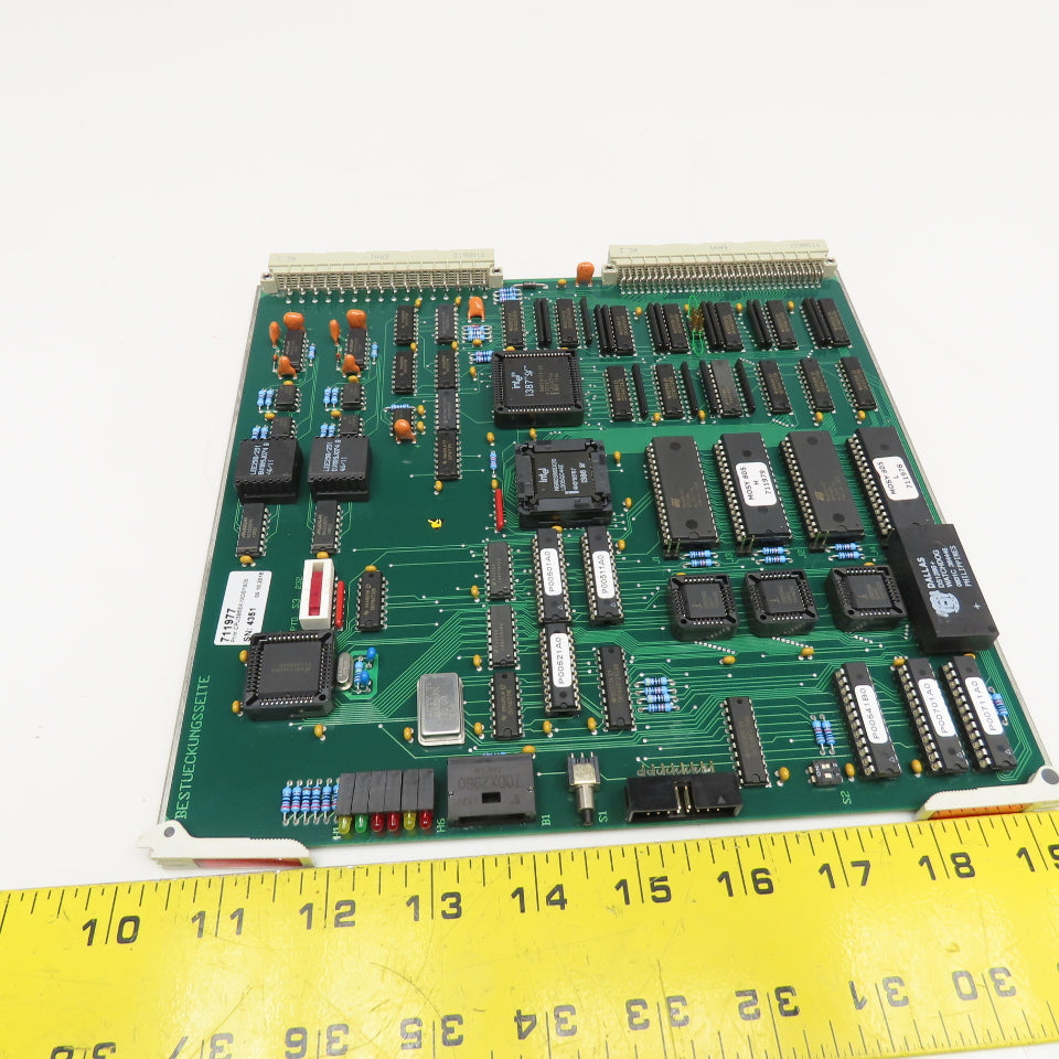 Bystronic CPU386SX E0751-5-C Circuit Board CPU MOSY805