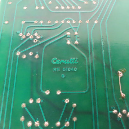 Cerutti RE51040 Reel Change Control Circuit Board / Card