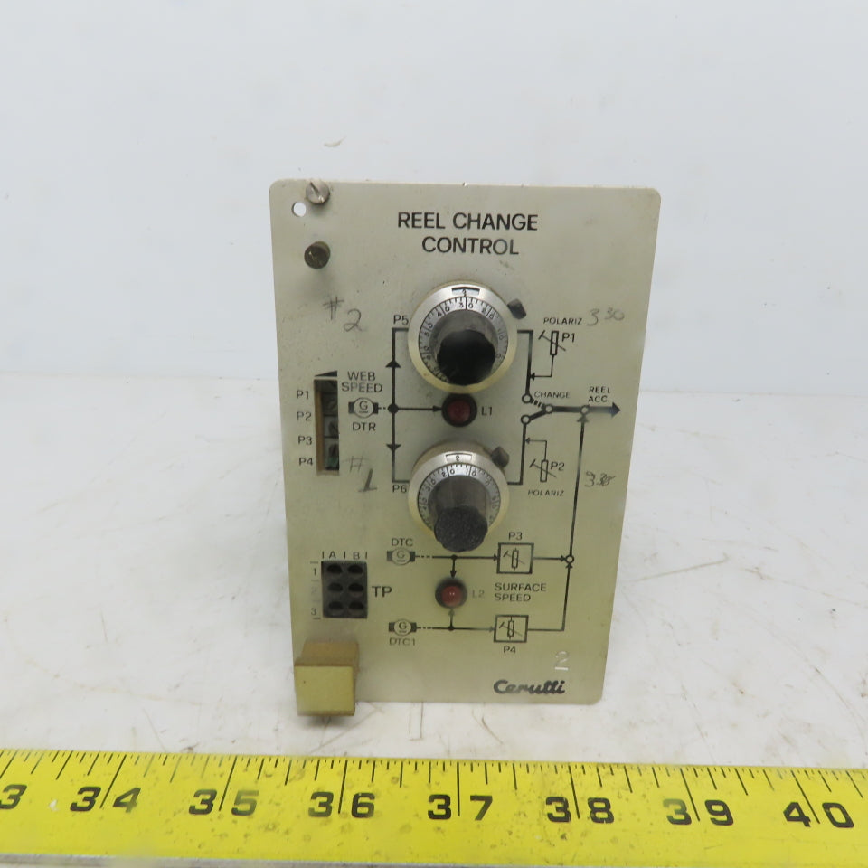 Cerutti RE51040 Reel Change Control Circuit Board / Card