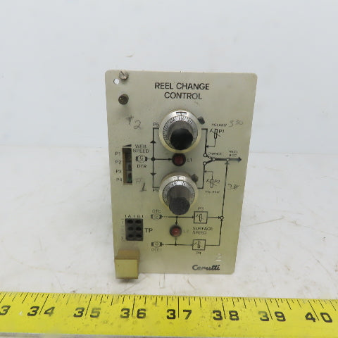 Cerutti RE51040 Reel Change Control Circuit Board / Card