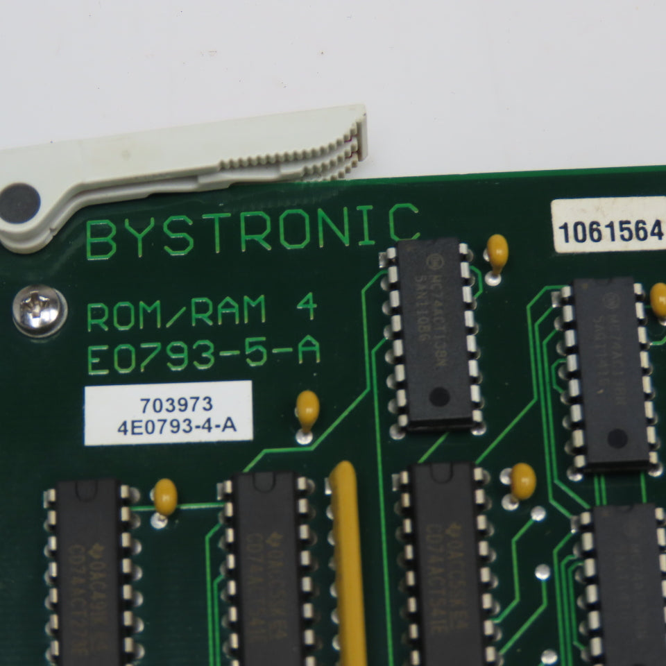 Bystronic E0793-5-A Circuit Board ROM/RAM 4 703987