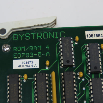 Bystronic E0793-5-A Circuit Board ROM/RAM 4 703987