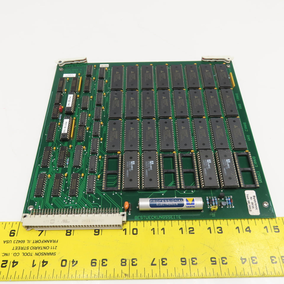 Bystronic E0793-5-A Circuit Board ROM/RAM 4 703987