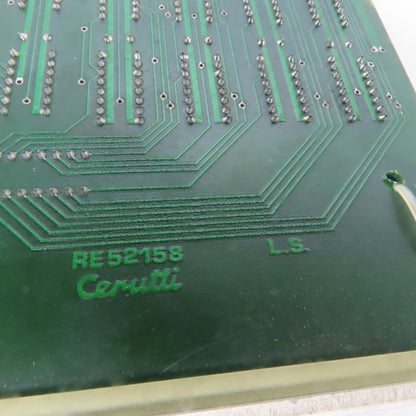Cerutti RE52158 Digital Reel Change Control Circuit Board / Card