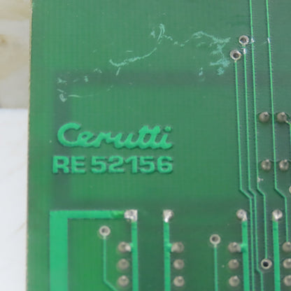 Cerutti RE52156 Digital Tail Lenth Control Circuit Board / Card
