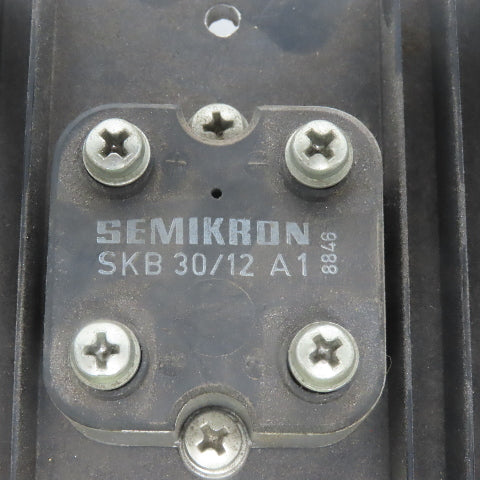 Semikron SKB 30/12A1 Single-Phase Bridge Rectifier Module W/Heat Sink