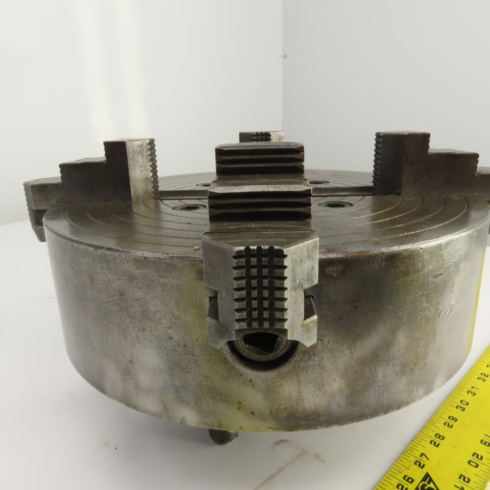 Skinner 1912-45 12" 4 Jaw Scroll Lathe Chuck D1 Mount 3" Thru Hole