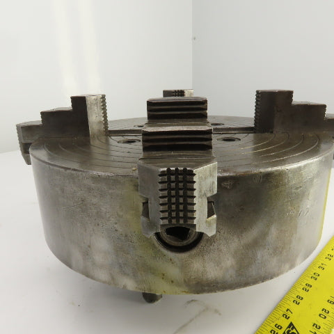 Skinner 1912-45 12" 4 Jaw Scroll Lathe Chuck D1 Mount 3" Thru Hole