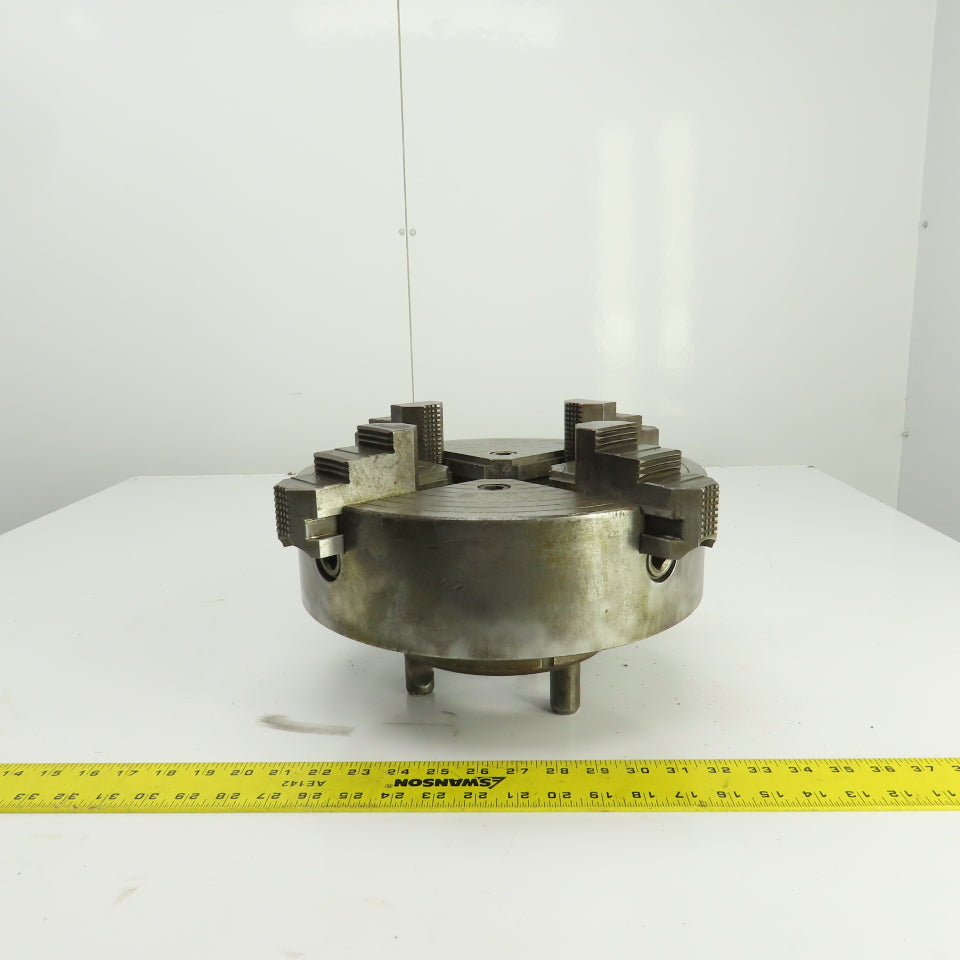 Skinner 1912-45 12" 4 Jaw Scroll Lathe Chuck D1 Mount 3" Thru Hole