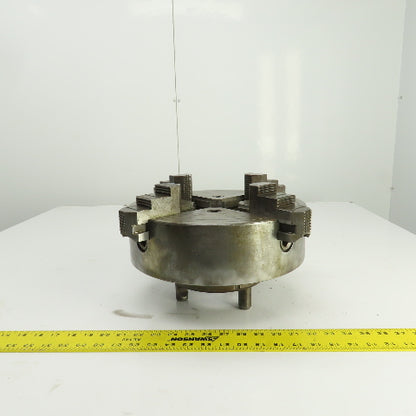 Skinner 1912-45 12" 4 Jaw Scroll Lathe Chuck D1 Mount 3" Thru Hole