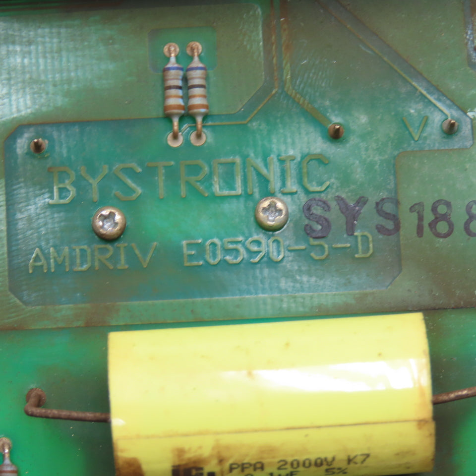 Bystronic E0590-5-D AMDRIV Circuit Board Needs Capacitor