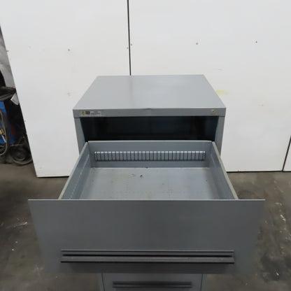 Stanley Vidmar 4-Drawer Industrial Parts Tool Storage Shop Cabinet 30"x28"x59"