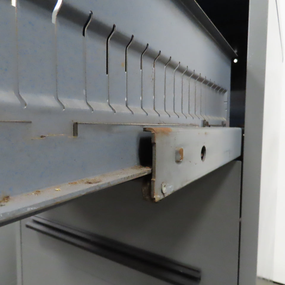 Stanley Vidmar 4-Drawer Industrial Parts Tool Storage Shop Cabinet 30"x28"x59"