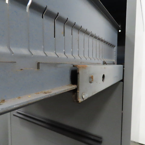 Stanley Vidmar 4-Drawer Industrial Parts Tool Storage Shop Cabinet 30"x28"x59"