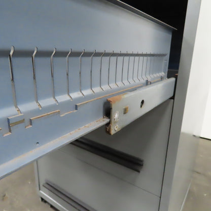 Stanley Vidmar 4-Drawer Industrial Parts Tool Storage Shop Cabinet 30"x28"x59"