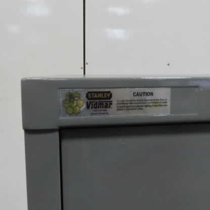 Stanley Vidmar 4-Drawer Industrial Parts Tool Storage Shop Cabinet 30"x28"x59"