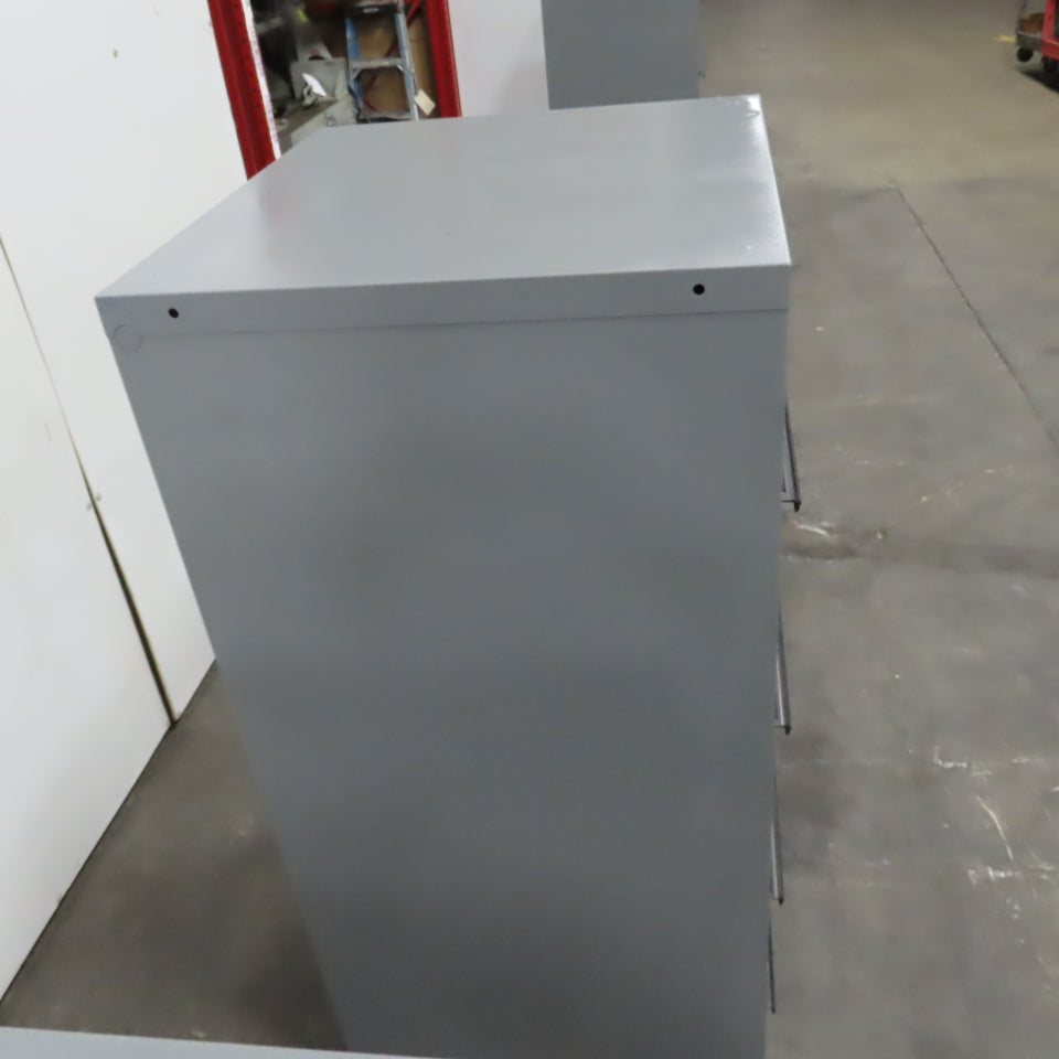 Stanley Vidmar 4-Drawer Industrial Parts Tool Storage Shop Cabinet 30"x28"x59"