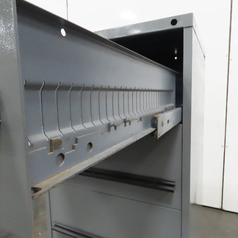 Stanley Vidmar 4-Drawer Industrial Parts Tool Storage Shop Cabinet 30"x28"x59"
