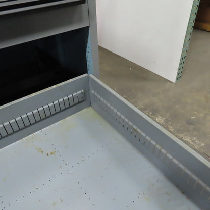 Stanley Vidmar 4-Drawer Industrial Parts Tool Storage Shop Cabinet 30"x28"x59"