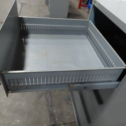 Stanley Vidmar 4-Drawer Industrial Parts Tool Storage Shop Cabinet 30"x28"x59"