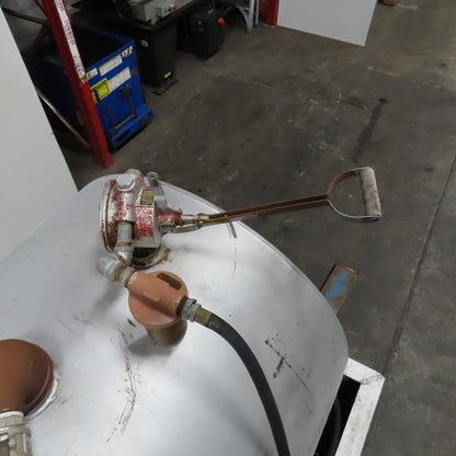 Hall Tank 750 Gallon Steel Bulk Diesel Fuel Storage Tank W/Containment System