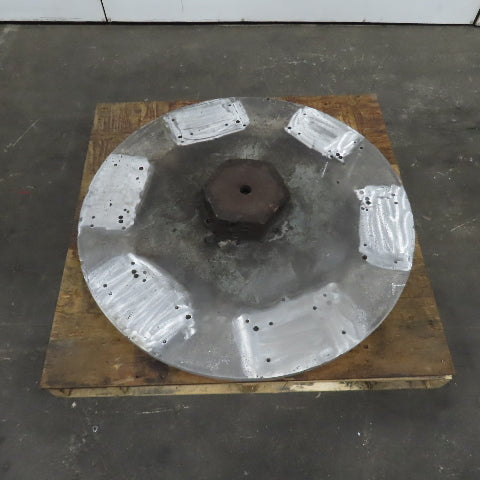 Graham 30-280 36" Hydraulic Rotary Index Turntable Positioner Table Aluminum Top