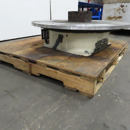 Graham 30-280 36" Hydraulic Rotary Index Turntable Positioner Table Aluminum Top