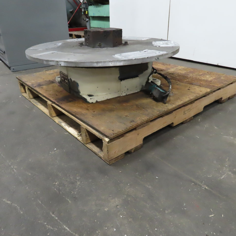Graham 30-280 36" Hydraulic Rotary Index Turntable Positioner Table Aluminum Top