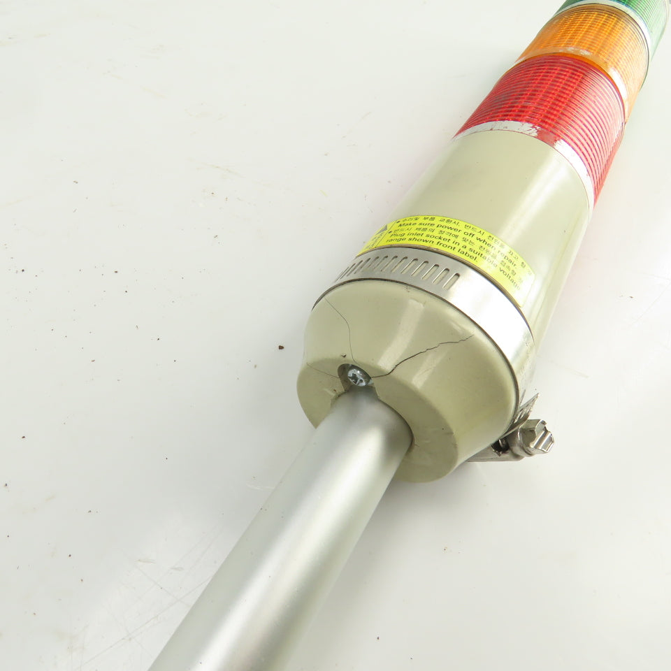 Menics MT5C3BL-RYG 3-Stack Tower Light 110-120VAC Green, Amber, Red Parts/Repair