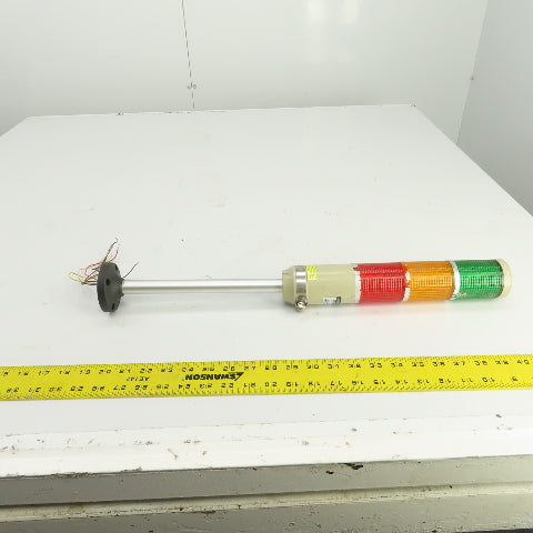 Menics MT5C3BL-RYG 3-Stack Tower Light 110-120VAC Green, Amber, Red Parts/Repair