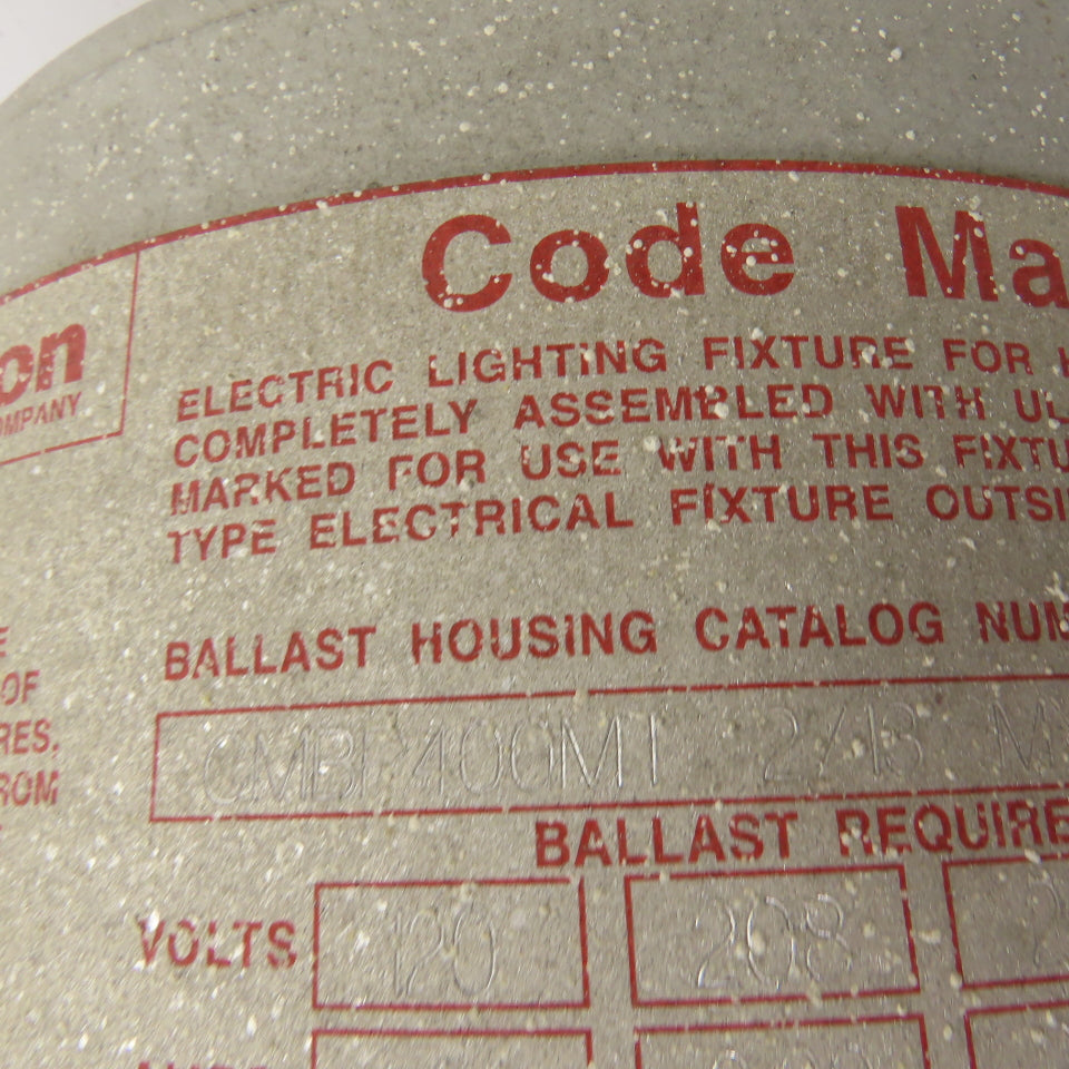 Appleton CMBP400MT Code Master 2 Hazardous Location Light 400W Parts/Repair