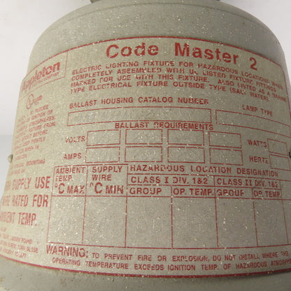 Appleton CMBP400MT Code Master 2 Hazardous Location Light 400W Parts/Repair