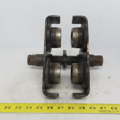 CM Series 633 1/2 Ton Push/Pull Ball Bearing Hoist Beam Trolley 2-1/2" to 5-5/8"