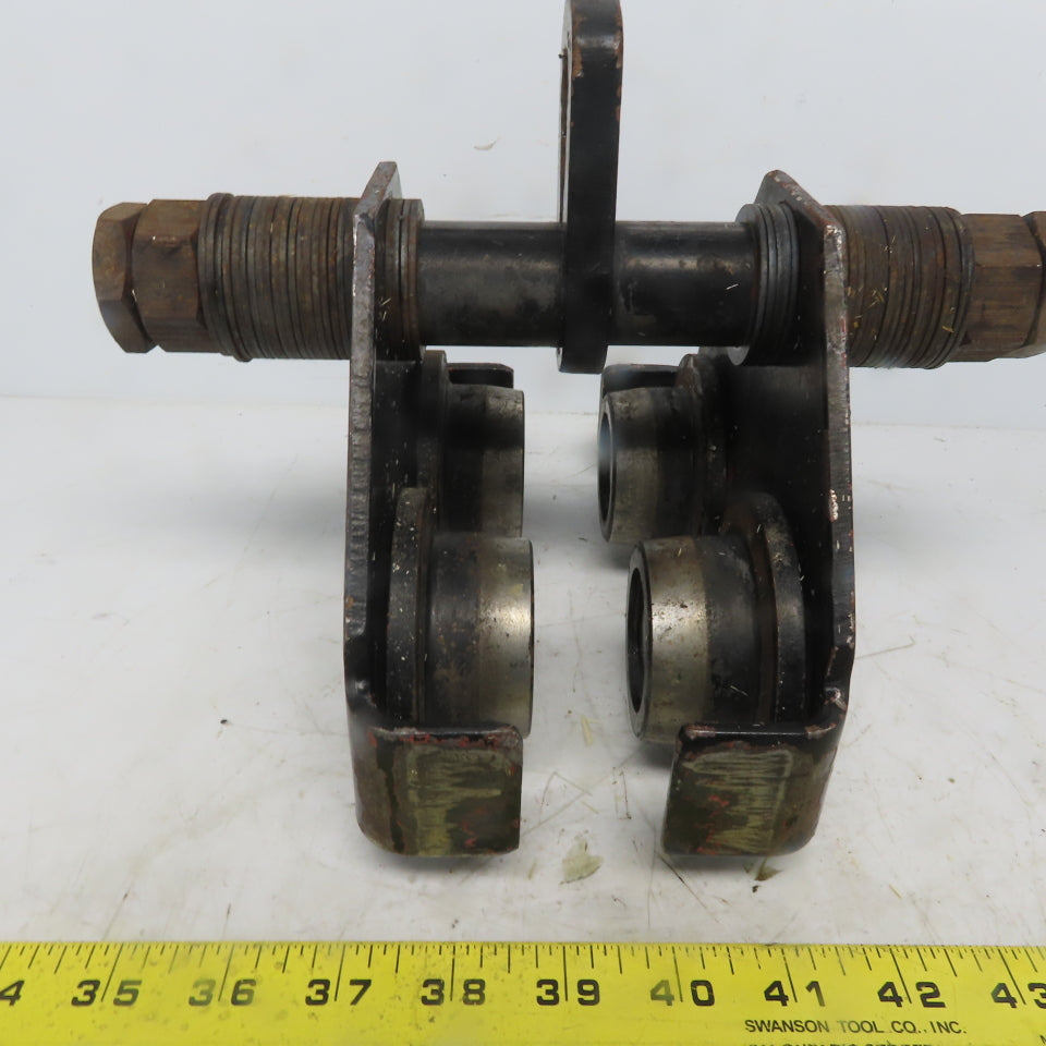 CM Series 633 1/2 Ton Push/Pull Ball Bearing Hoist Beam Trolley 2-1/2" to 5-5/8"