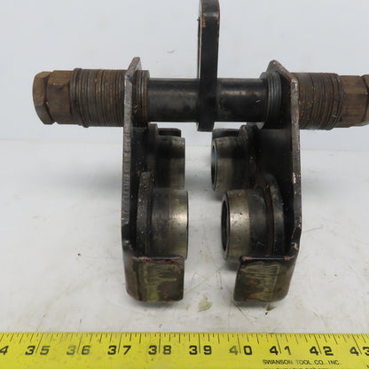 CM Series 633 1/2 Ton Push/Pull Ball Bearing Hoist Beam Trolley 2-1/2" to 5-5/8"
