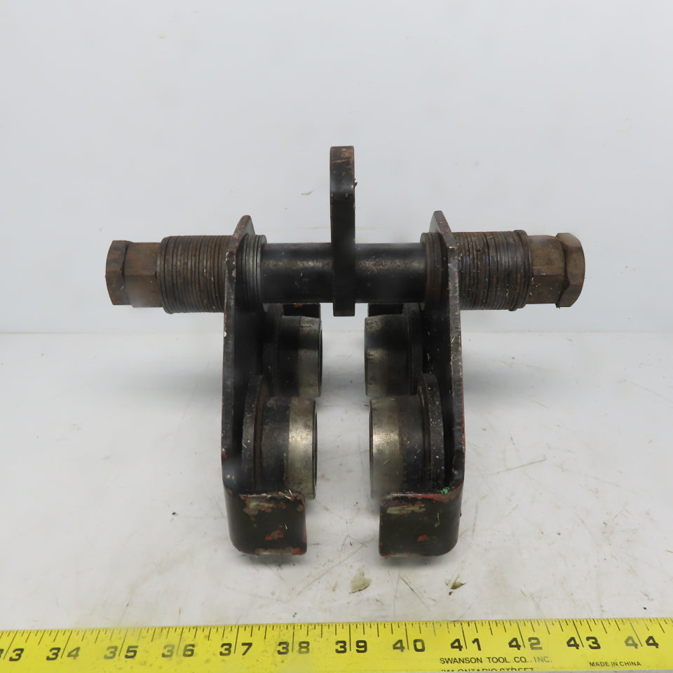 CM Series 633 1/2 Ton Push/Pull Ball Bearing Hoist Beam Trolley 2-1/2" to 5-5/8"