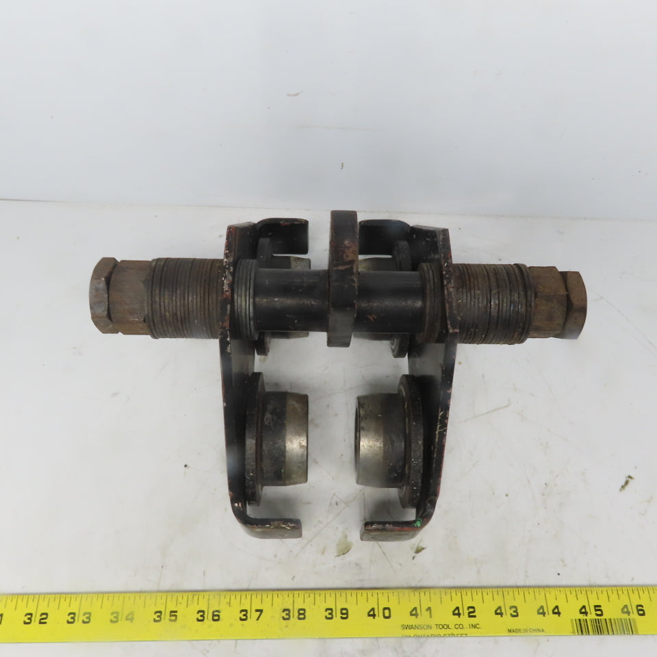 CM Series 633 1/2 Ton Push/Pull Ball Bearing Hoist Beam Trolley 2-1/2" to 5-5/8"