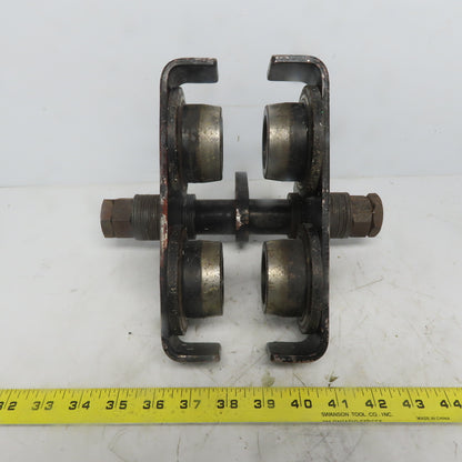 CM Series 633 1/2 Ton Push/Pull Ball Bearing Hoist Beam Trolley 2-1/2" to 5-5/8"