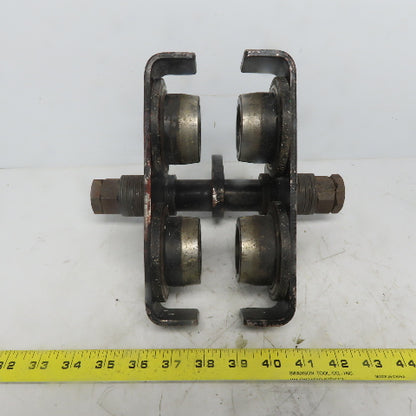 CM Series 633 1/2 Ton Push/Pull Ball Bearing Hoist Beam Trolley 2-1/2" to 5-5/8"