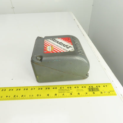 Baldor Standard-E Electric Motor Terminal Conduit Box Peckerhead 7.5" x 6.5"