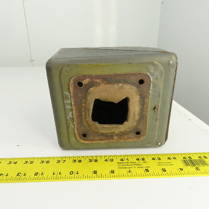 Baldor Standard-E Electric Motor Terminal Conduit Box Peckerhead 7.5" x 6.5"