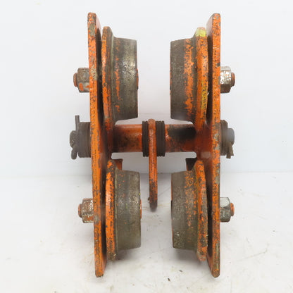 Yale FLP 1/2 Ton Push/Pull Ball Bearing Hoist Beam Trolley 2" to 5"