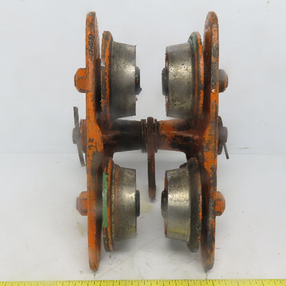 Yale SP 1/2 Ton Push/Pull Ball Bearing Hoist Beam Trolley 2" to 4" Flange