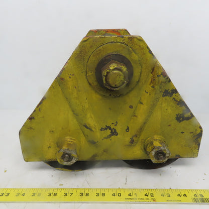 Unmarked Push/Pull Ball Bearing Hoist Beam Trolley 2" to 5" Flange