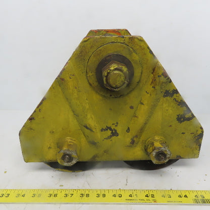 Unmarked Push/Pull Ball Bearing Hoist Beam Trolley 2" to 5" Flange