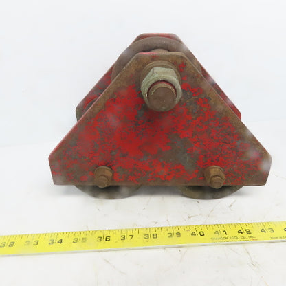 Unmarked Push/Pull Ball Bearing Hoist Beam Trolley 2" to 4 Flange