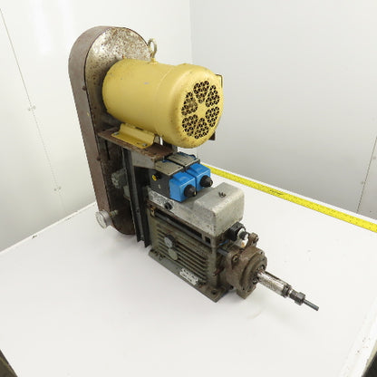 Drill Unit L-150J-V 3HP Horizontal Drilling Head 8-1/2" Stroke 1760RPM 230/460V